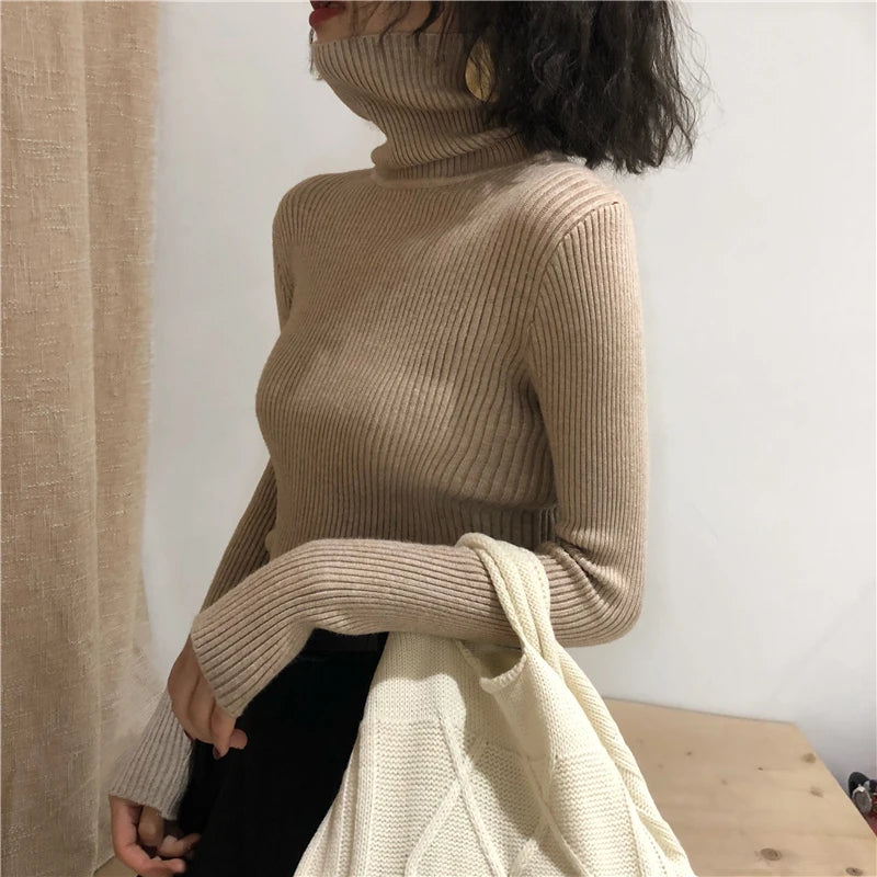 Korean Slim Women Pullover