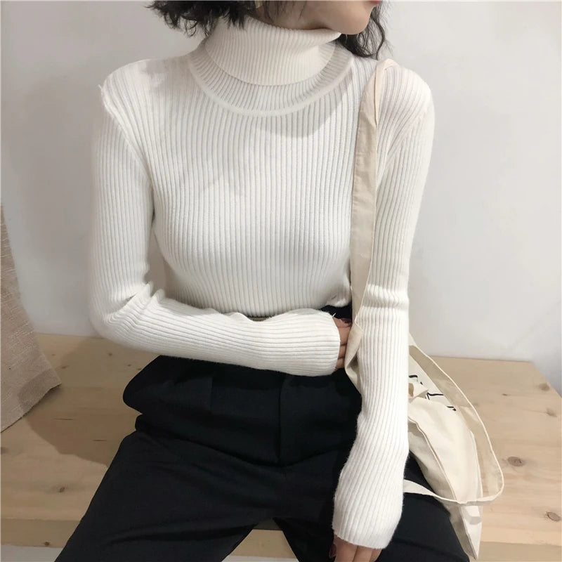 Korean Slim Women Pullover