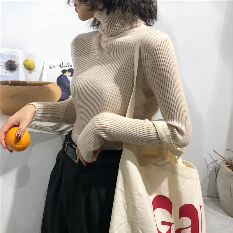 Korean Slim Women Pullover