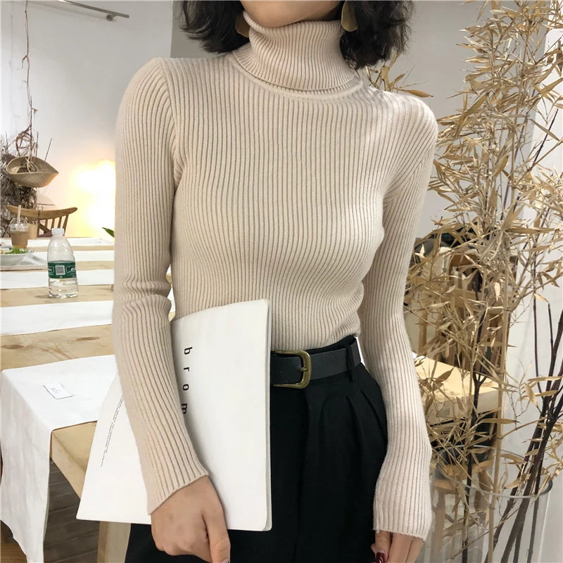 Korean Slim Women Pullover