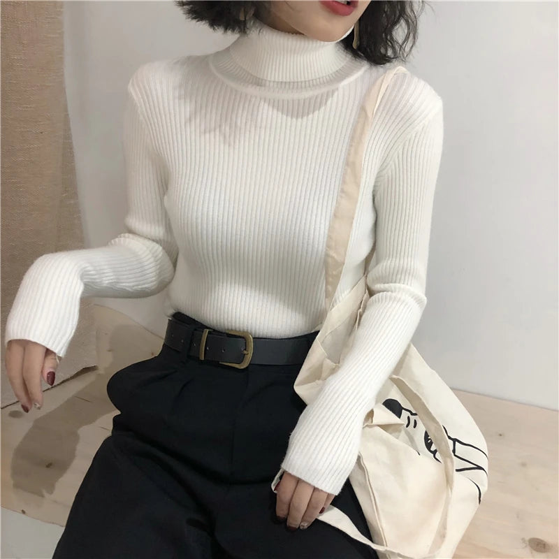 Korean Slim Women Pullover