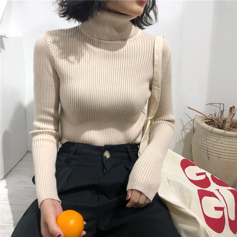 Korean Slim Women Pullover