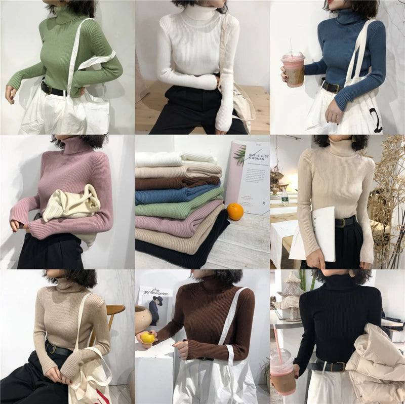 Korean Slim Women Pullover