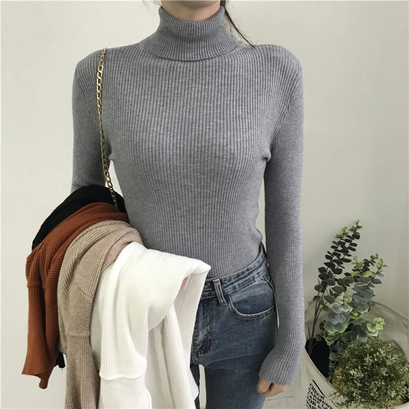 Korean Slim Women Pullover