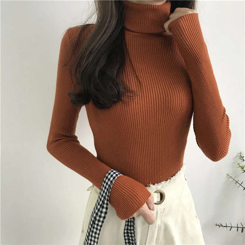 Korean Slim Women Pullover