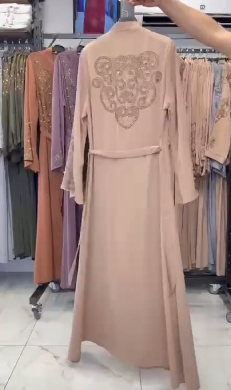 Luxurious Abaya With Shawl