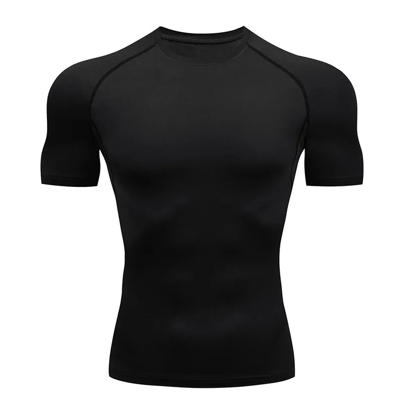 Tight Short Sleeve T-shirt Training t-shirts for Gym