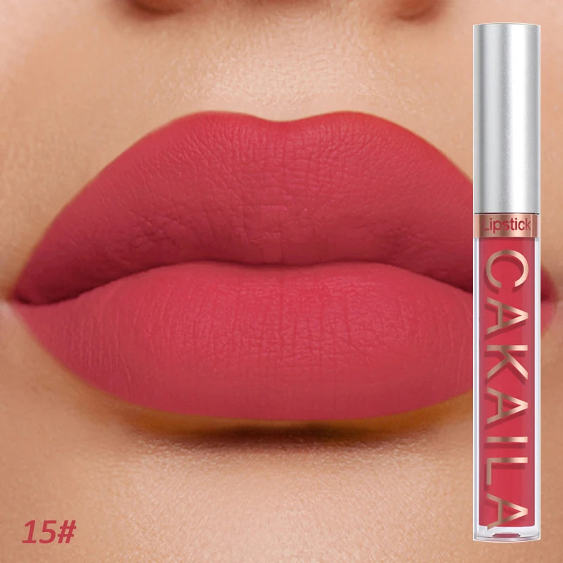 18 Colors Lipsticks Waterproof Sexy Matte Lip Gloss