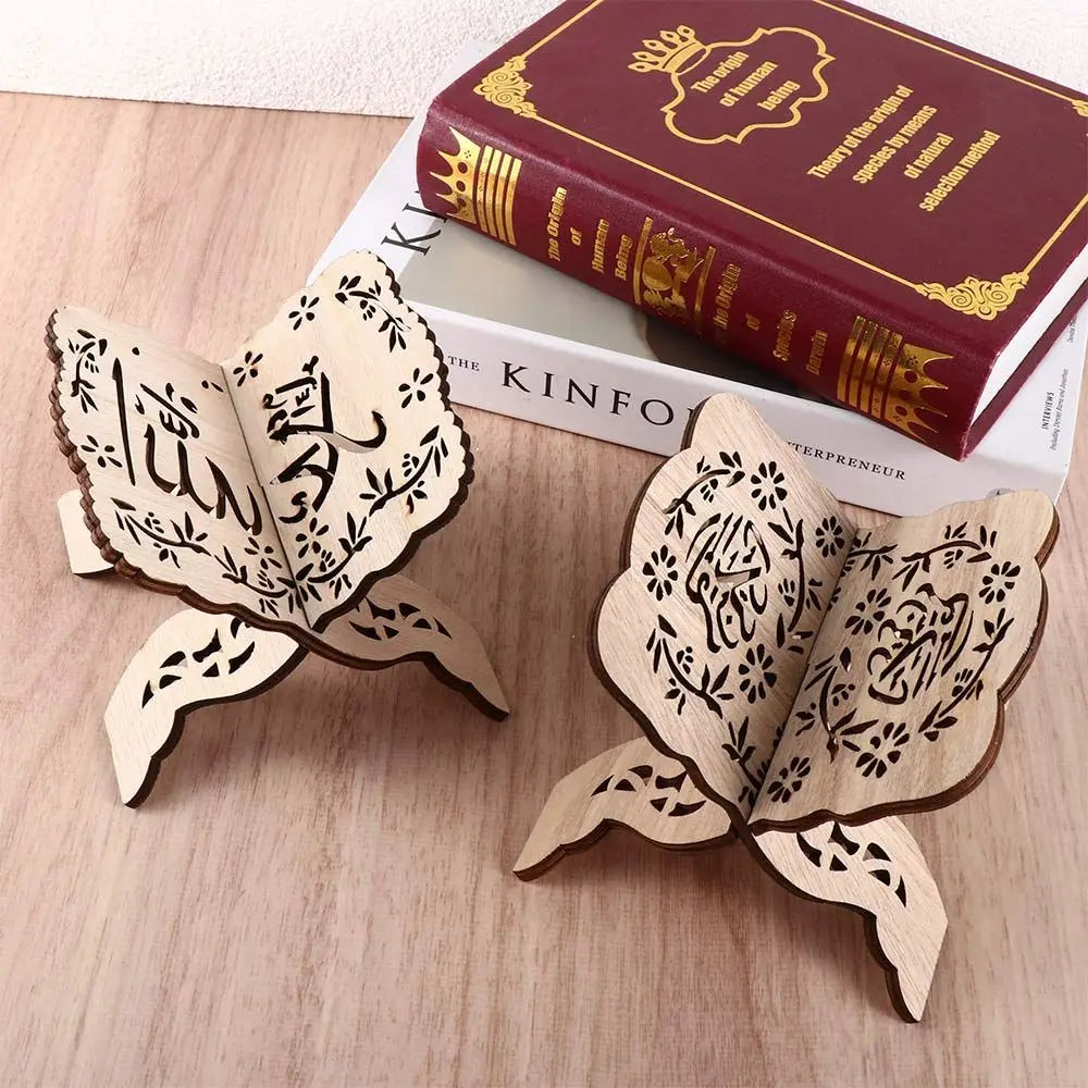 Carved Eid Al-Fitr I Book Stand