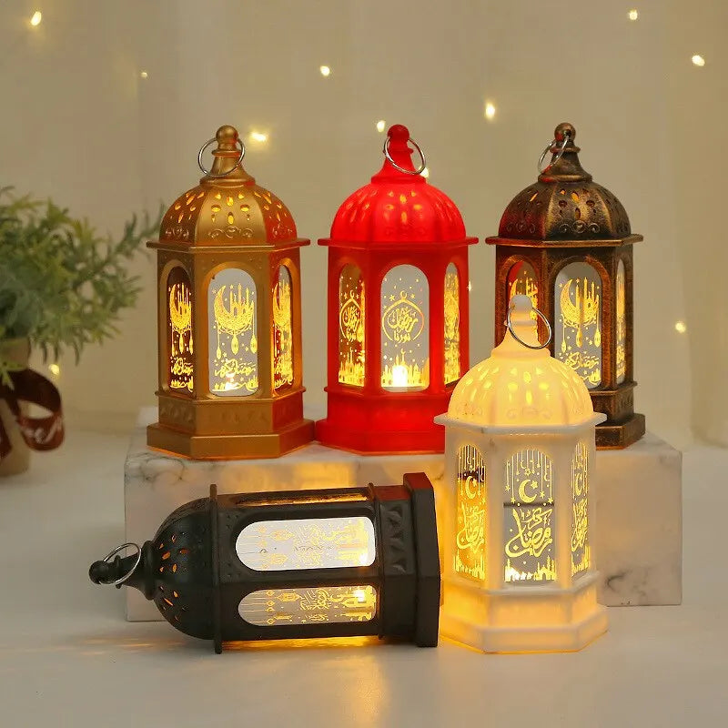 Eid Mubarak LED Wind Lamp Ornament Islam Muslim Party