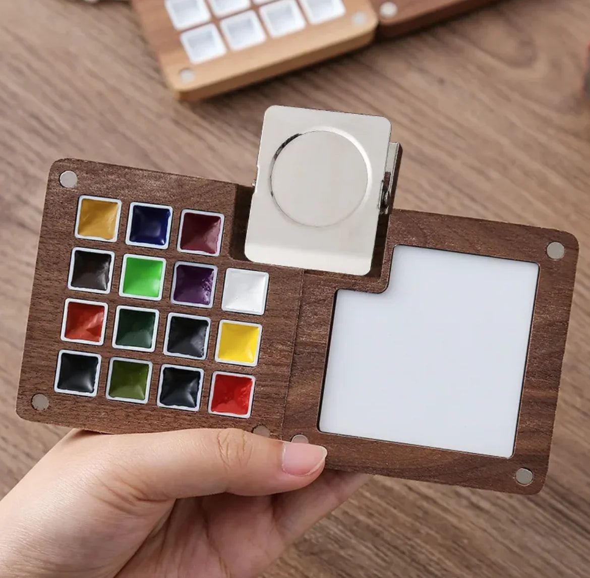 Portable 8-Color Watercolor Sketch Set