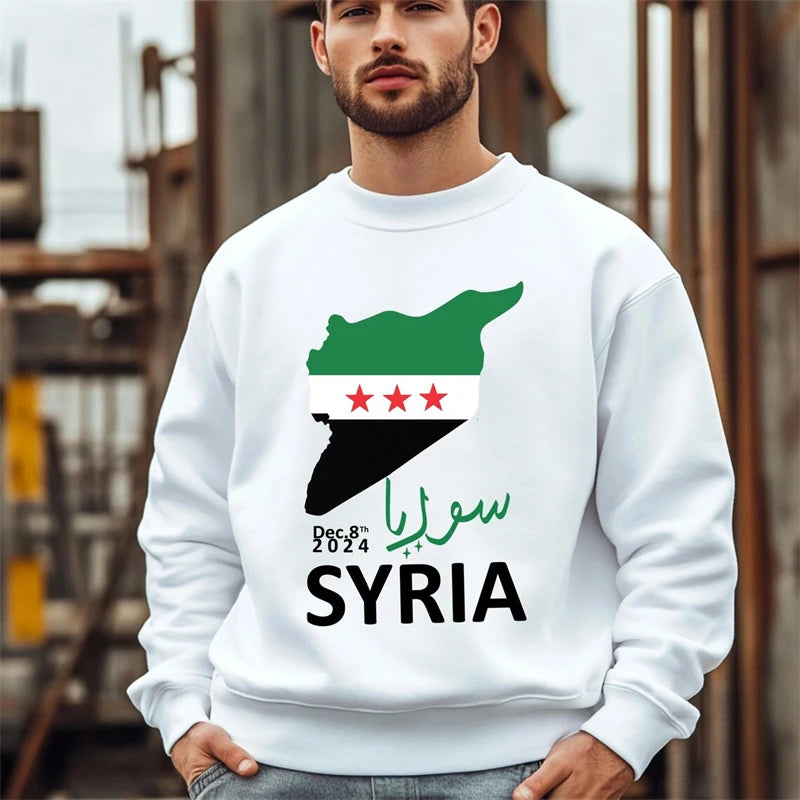 Free Syria Sweatshirt , Casual Hoodie