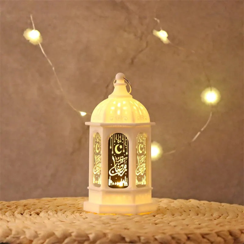 Eid Mubarak LED Wind Lamp Ornament Islam Muslim Party