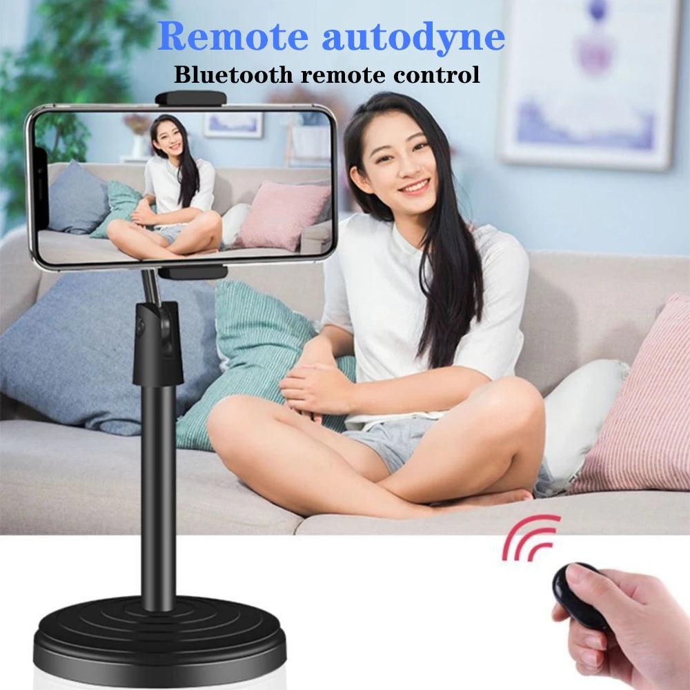 Portable Mini Lightweight Tripod Adjustable Stand Selfie Stick Universal Mobile Phone Holder Clip Smartphone Tripod for Phone