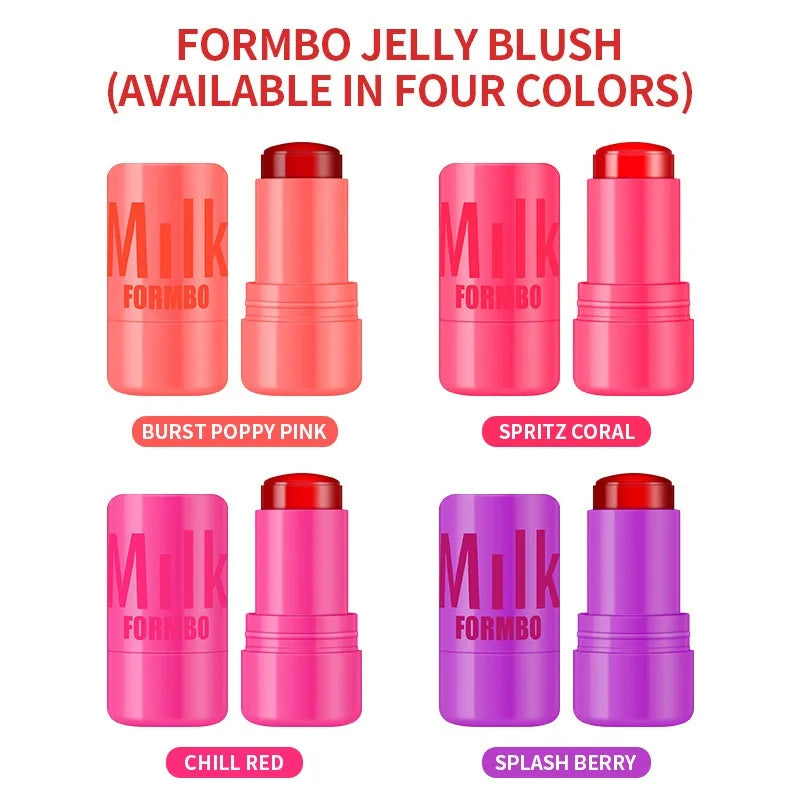 Milk Makeup Blush Stick & Lip Tint - Cooling Matte Jelly Multi-Use Blush