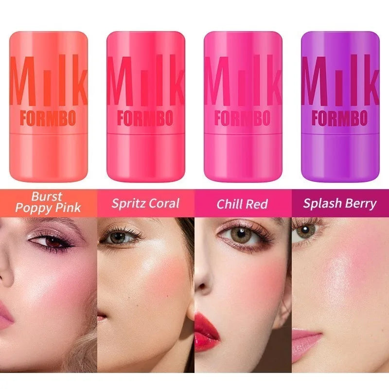 Milk Makeup Blush Stick & Lip Tint - Cooling Matte Jelly Multi-Use Blush