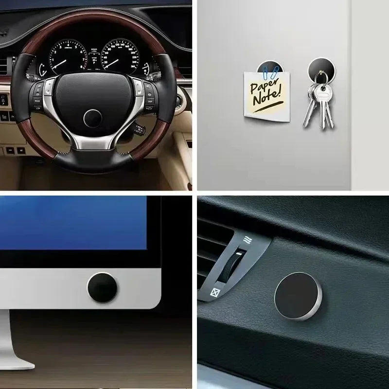 Universal Magnetic Car Phone Holder Magnet Mount Bracket Stick on Car Dashboard Wall All Mobile Phone For iPhone Xiaomi Samsung