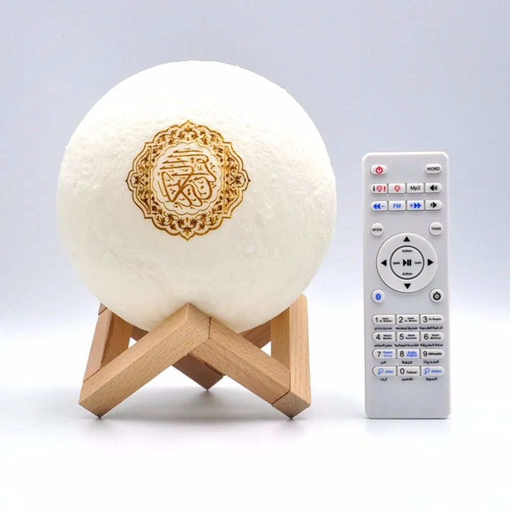 Holy Quran Lamp , Azan Bluetooth Speaker Sound