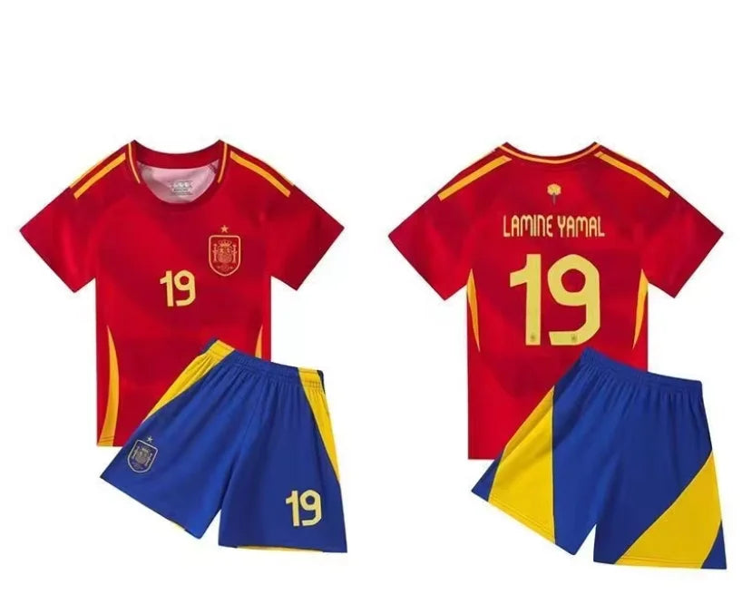 2Pcs T-shirts+Shorts Kits 4-13 Year Boys & Girls