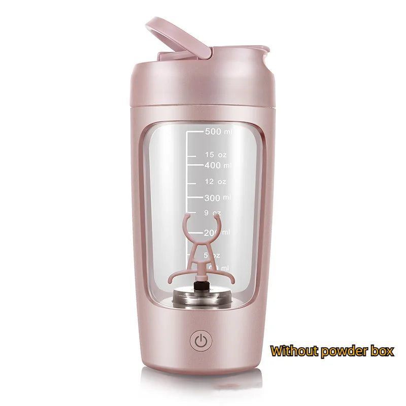 650ml USB Electric Portable Whey Protein  Shaker bottle  Fully Automatic Stirring Cup Rechargeable  Gym  BA Free Cocktail Blend