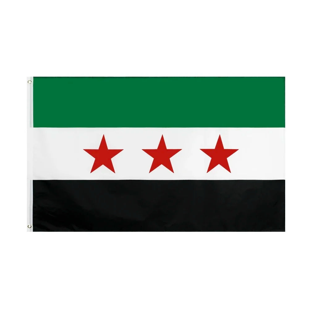 Syria Free flag hanging, high quality