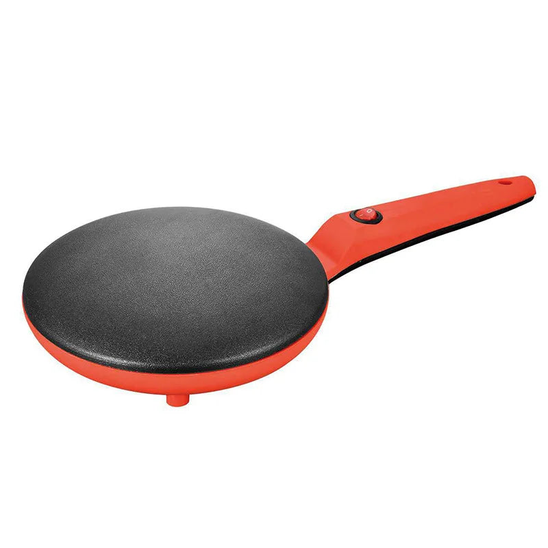 Electric Crepe Maker Breakfast Pizza Baker Pancake Baking Pan Non-stick Griddle