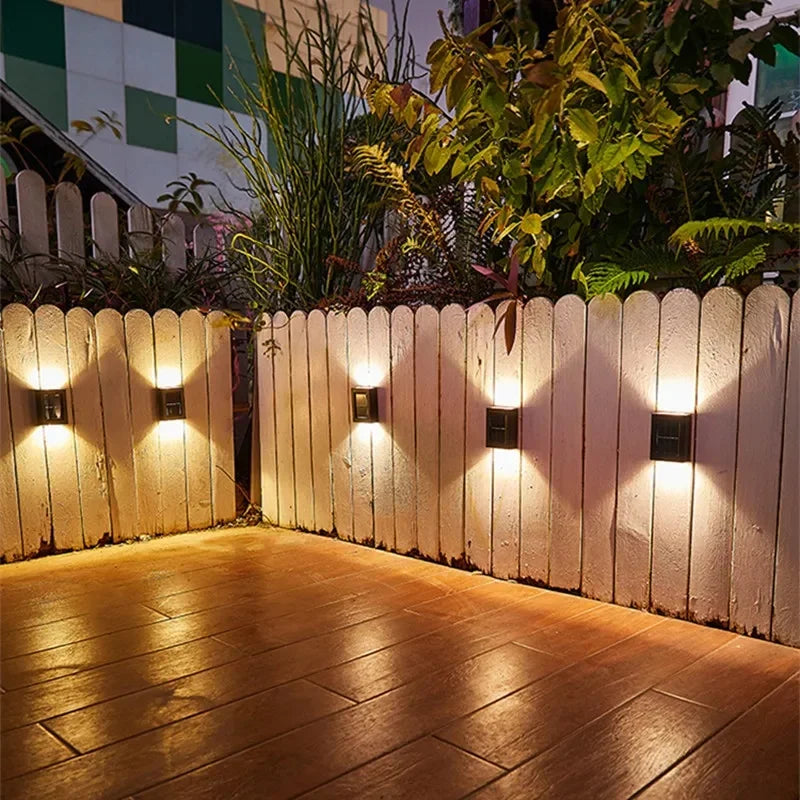 |Decoration Garland Waterproof Solar Wall Light