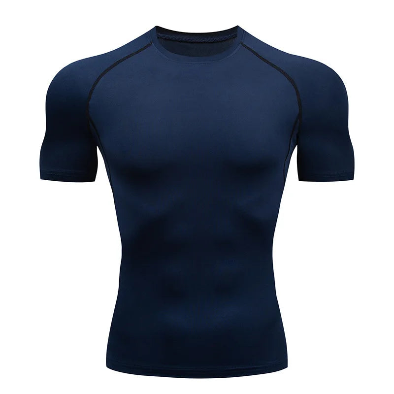 Tight Short Sleeve T-shirt Training t-shirts for Gym