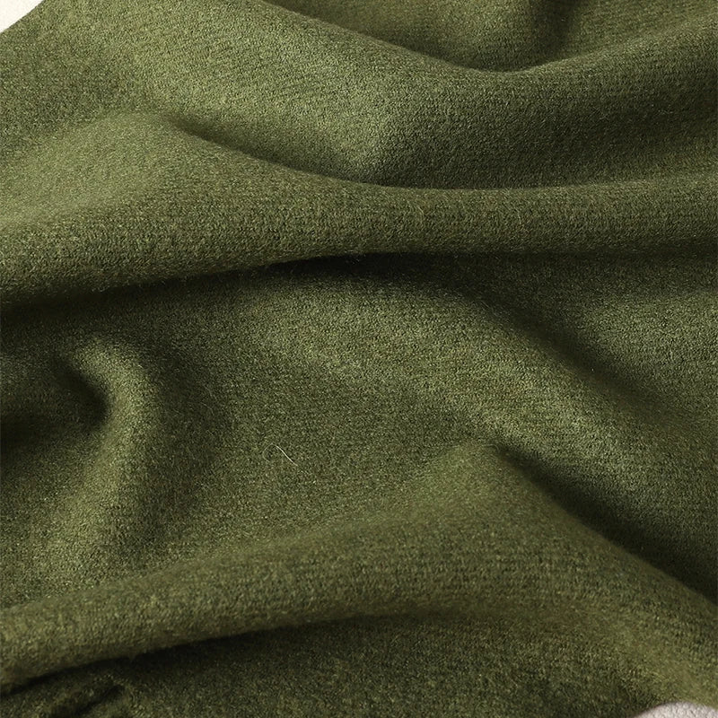 Luxury Cashmere Winter Scarf - Women's Warm Hijab, Pashmina Shawl & Fashionable Wrap
