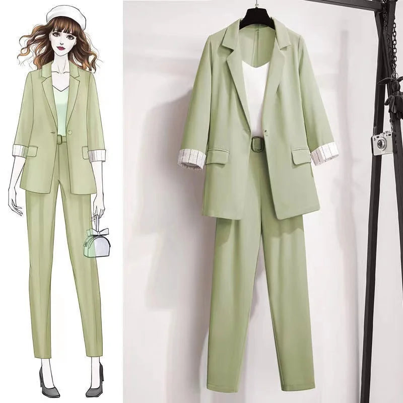 Korean elegant women's suit