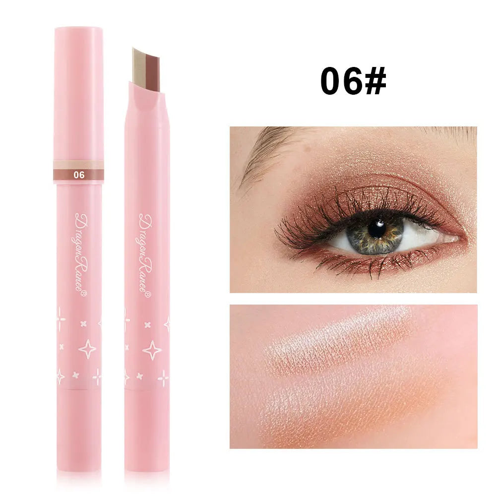 2-color gradient eyeshadow stick - waterproof, long-lasting, easy-to-apply eye makeup, suitable for daily use, party occasions