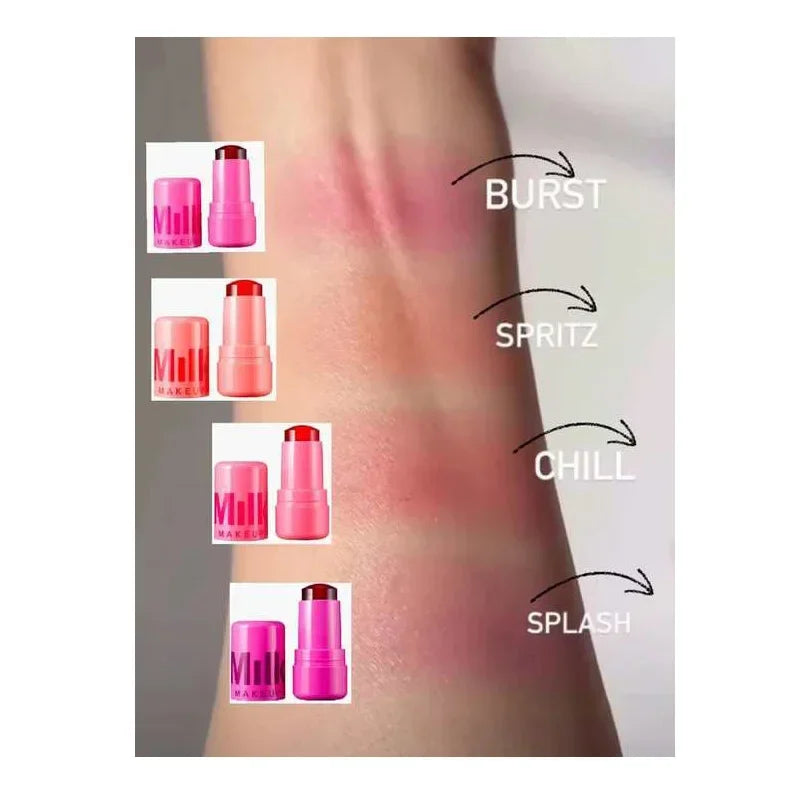 Milk Makeup Blush Stick & Lip Tint - Cooling Matte Jelly Multi-Use Blush