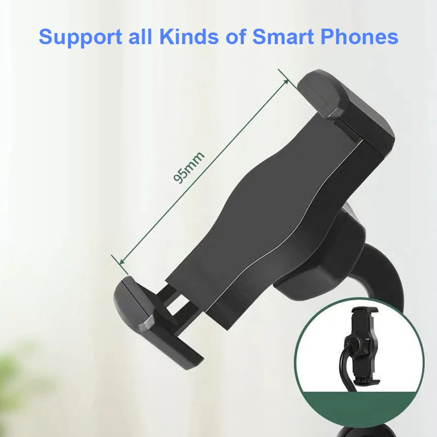 Portable Mini Lightweight Tripod Adjustable Stand Selfie Stick Universal Mobile Phone Holder Clip Smartphone Tripod for Phone