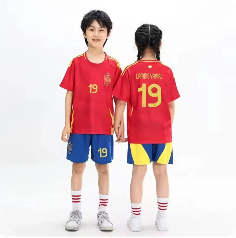 2Pcs T-shirts+Shorts Kits 4-13 Year Boys & Girls