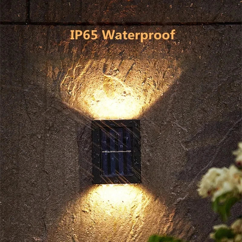 |Decoration Garland Waterproof Solar Wall Light