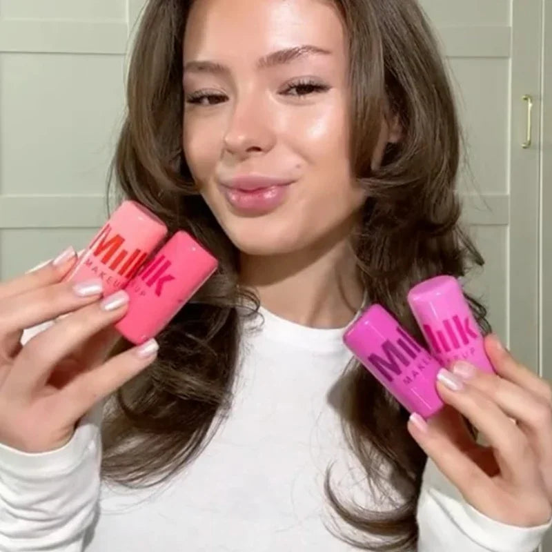 Milk Makeup Blush Stick & Lip Tint - Cooling Matte Jelly Multi-Use Blush