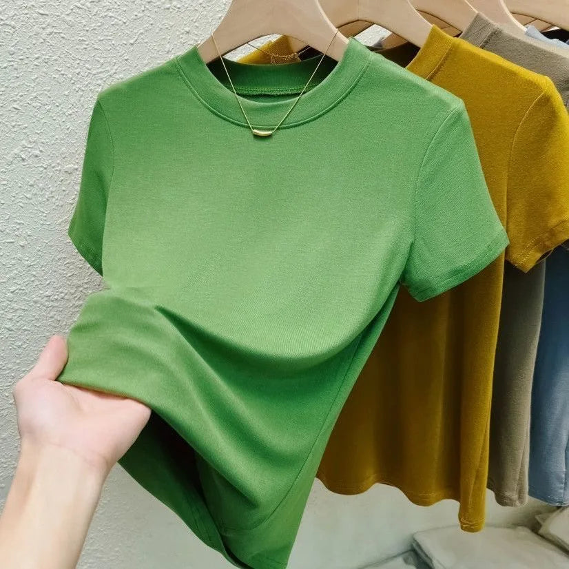 Crew Neck Slim T-Shirt