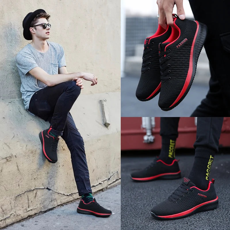Men's Breathable Sport Athletic Gym Lightweight Running Shoes Sneakers