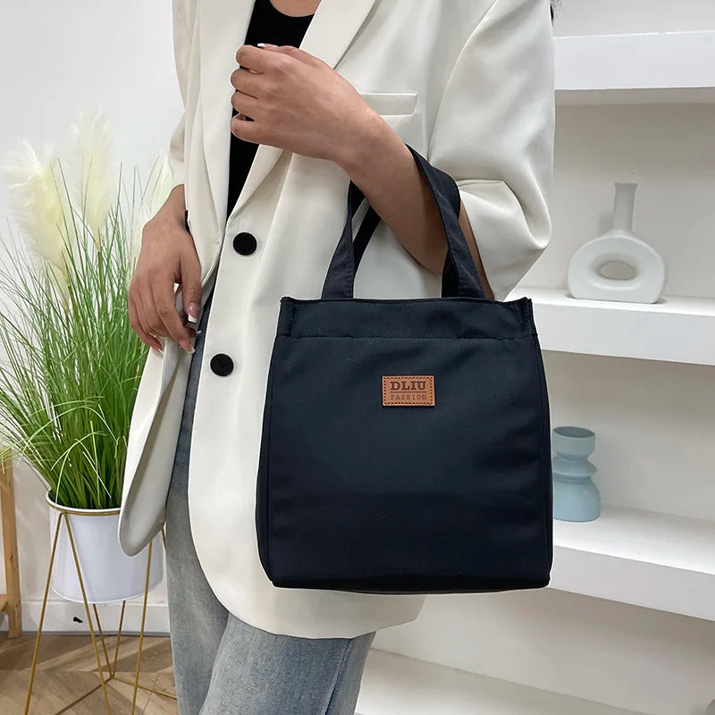 Large Bag, Simple and Practical Top Handle Bag