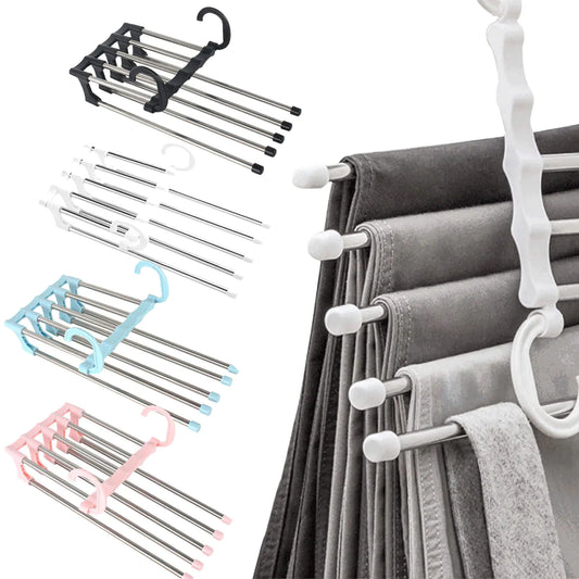 Folding Pants Storage Multifunctional Hanger for Pant Rack Hanger Clothes