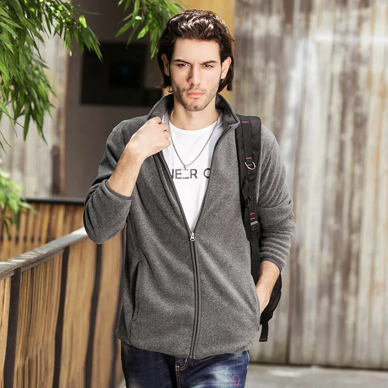 Pioneer Camp Warm Fleece Hoodies Men Brand-Clothing