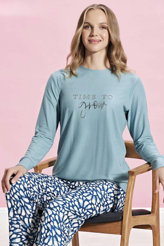 Women's Pajama Set  Blue